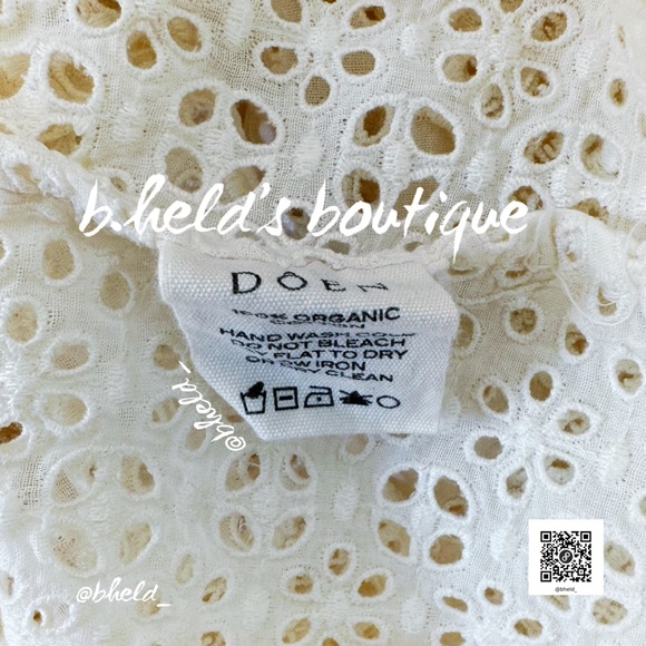 Dôen Persephone Dress in Magnolia Off-White Cream Color Size XS Brand New NWT - Picture 8 of 17